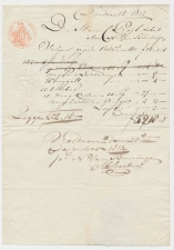 Fiscaal Empire Francais 25 C. Dordrecht 1812