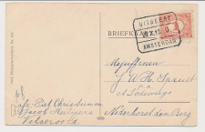 Treinblokstempel : Uitgeest - Amsterdam D 1918