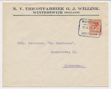 Treinblokstempel : Winterswijk - Apeldoorn F 1931