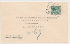 Treinblokstempel : Zwolle - Groningen V 1930