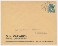 Treinblokstempel : Zwolle - Utrecht H 1939