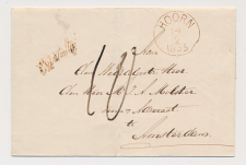 Hoorn - Amsterdam 1855 - Na Posttijd