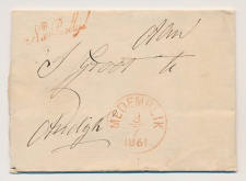 Medemblijk - Andijk 1861 - Na Posttijd
