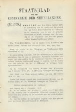 Staatsblad 1918 : Rijkstelefoonnet Oldenzaal 