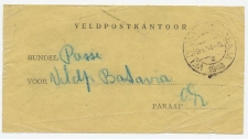 Veldpost Soerabaja 1948 - Ned. Indie - Bundelbriefje