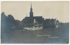 Prentbriefkaart  ( fotokaart ) Zaandam - Alkmaar Packet 1913