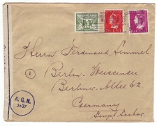 Den Haag - Duitsland 1947 Censuur A.C.N. - Label / Etiket
