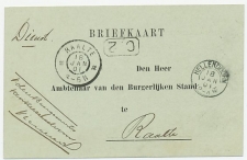 Kleinrondstempel  Hellendoorn 1901