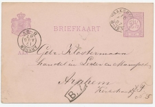 Kleinrondstempel  Haaksbergen 1887